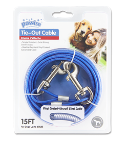 PAWISE Tie Out Cable 15FT